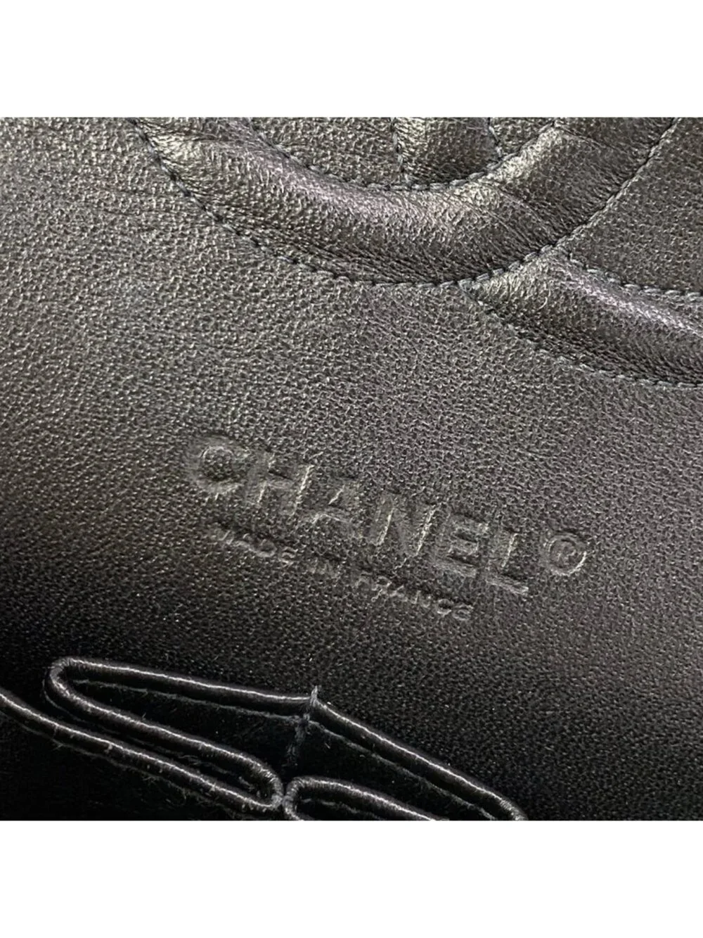 Chanel Shoulder Bag Double Flap Quilted Light Pink Purple Multi Lambskin